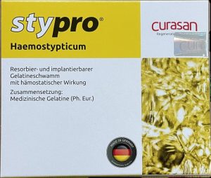 stypro® Haemostypticum Cubus 10x10x10 mm, 30er Packung
