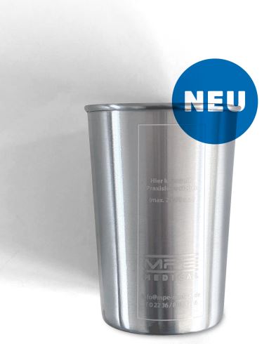 Lioewhu Magnetischer Zahnputzbecher Set - 2 Becher + Halter Ohne Bohren