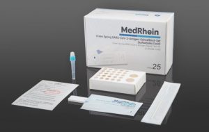 MedRhein TS25 SARS-CoV-2- Antigen-Schnelltest-Set, 25 Stk.
