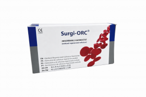 Hämostatikum, Surgi-ORC Original Hämostatikum, steril 13x50 mm, blutstillendes Material, Blutstiller, MPE Medical